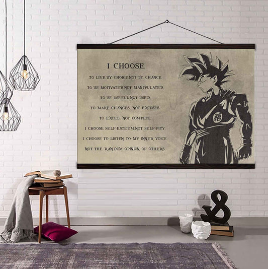 Motivational canvas-I Choose