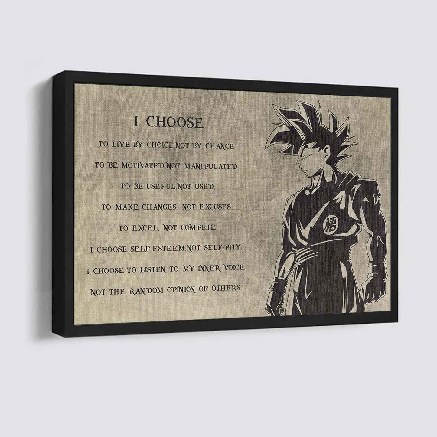 Motivational canvas-I Choose
