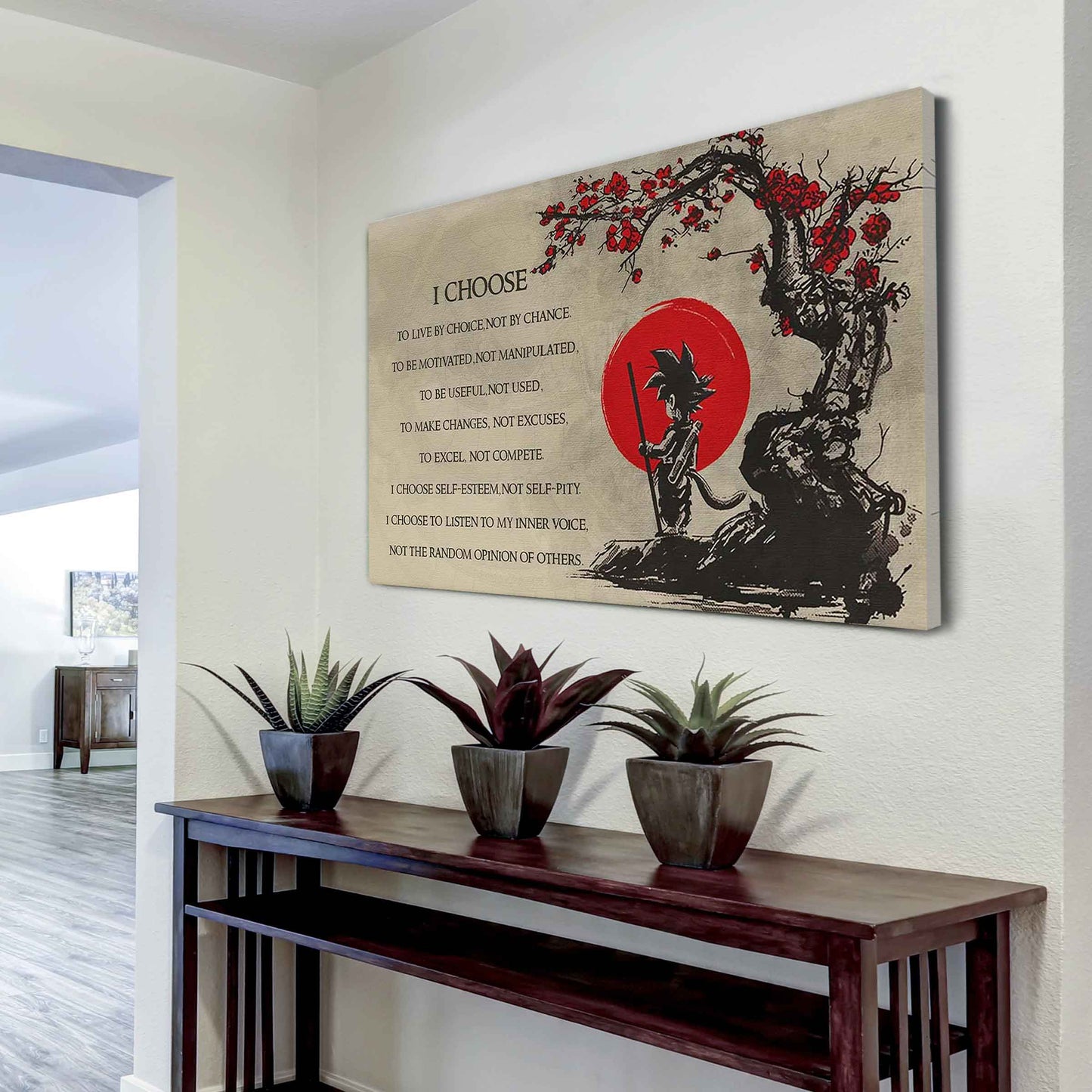 Motivational canvas-I Choose