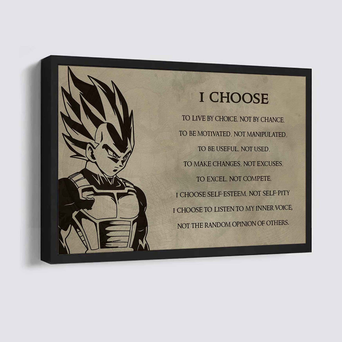 Motivational canvas-I Choose