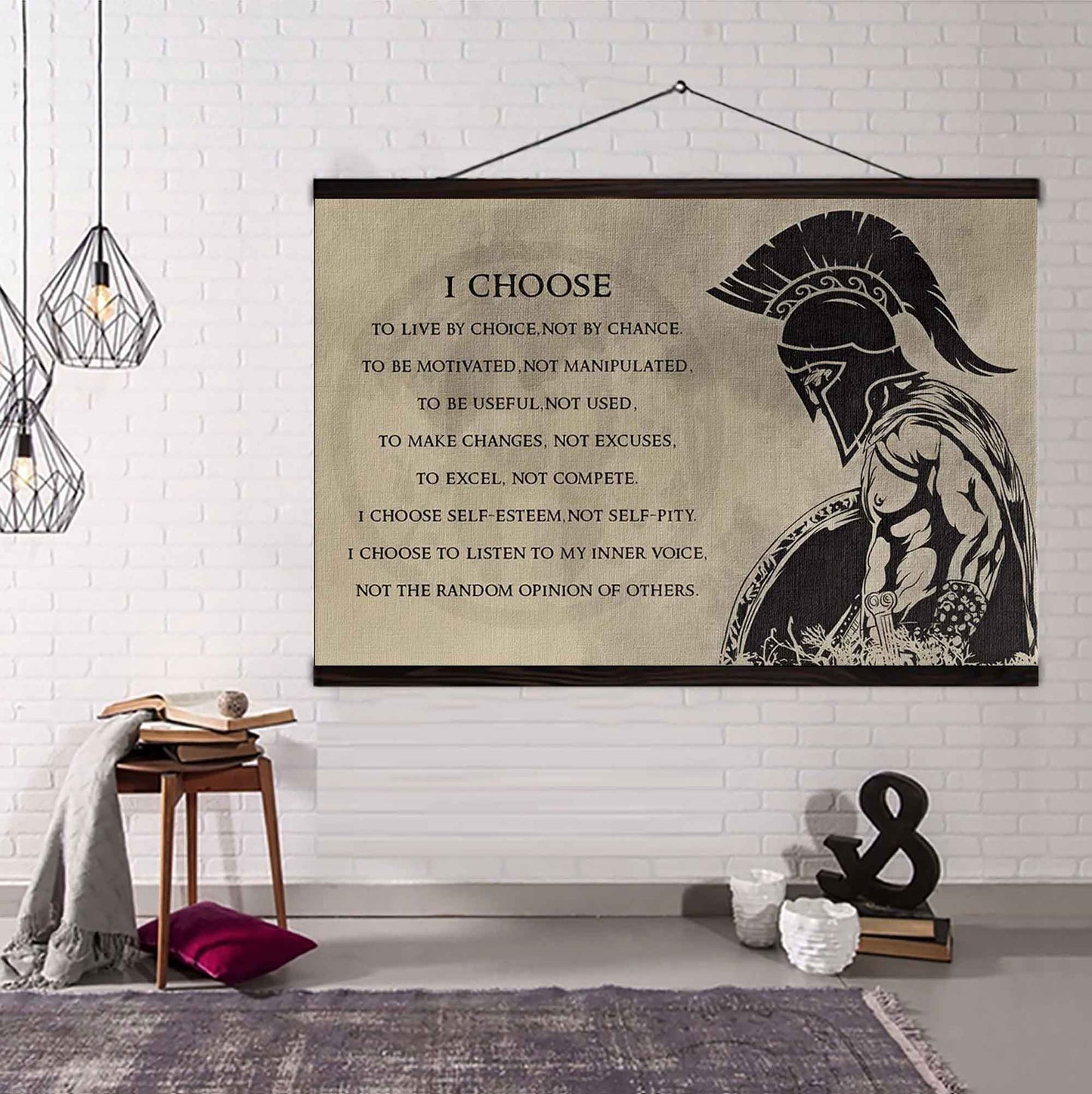 Motivational canvas-I Choose