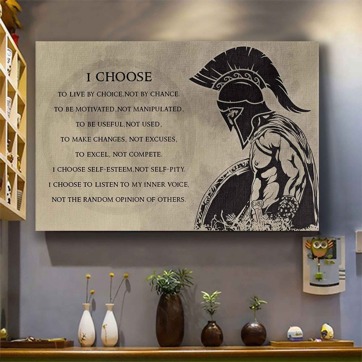 Motivational canvas-I Choose