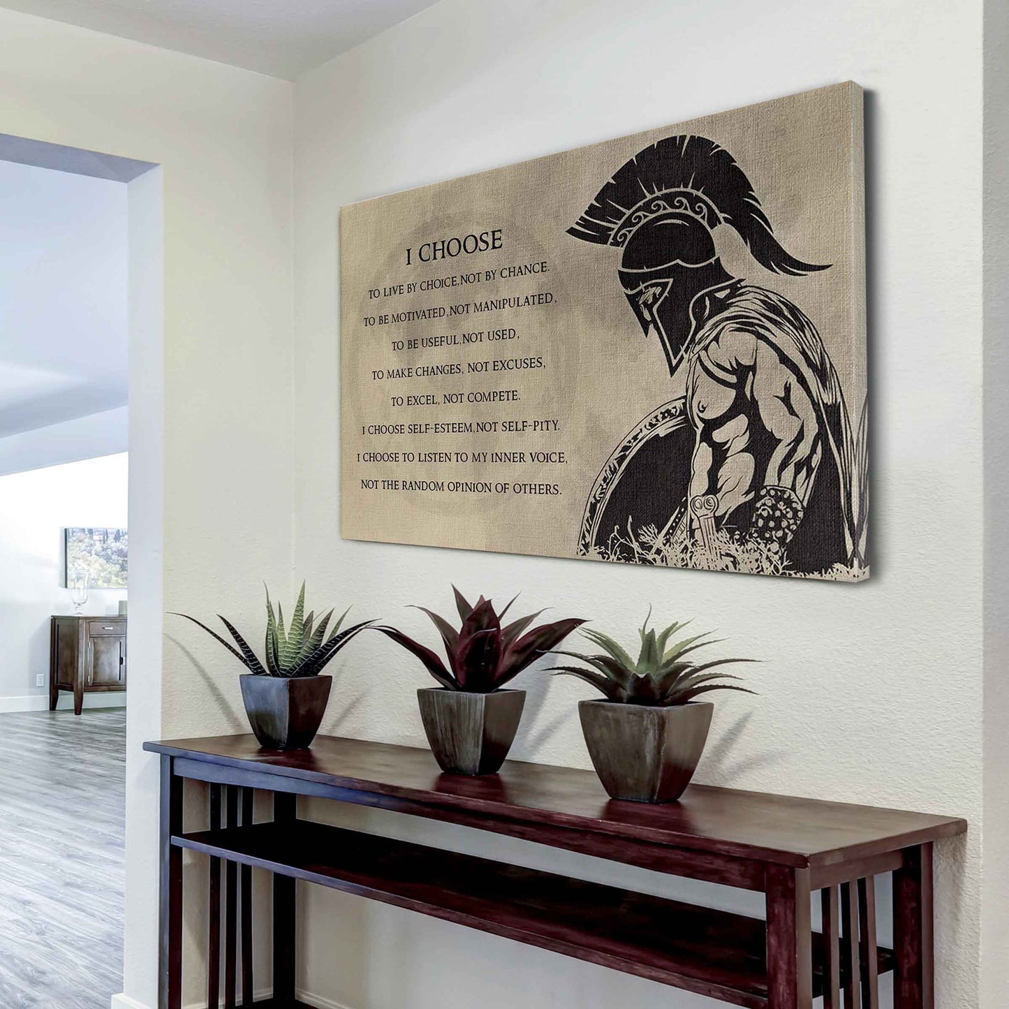 Motivational canvas-I Choose