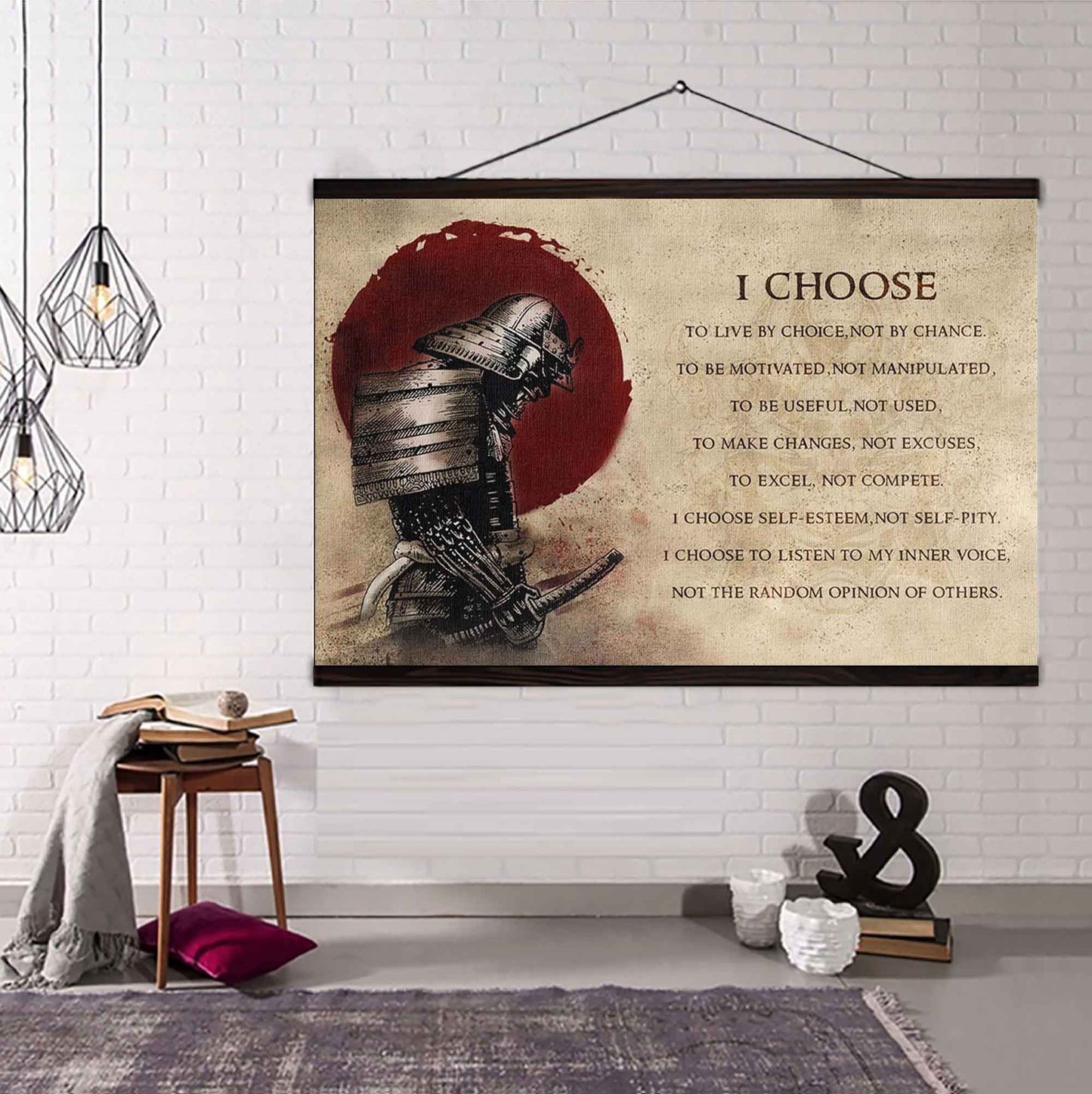 Motivational canvas-I Choose