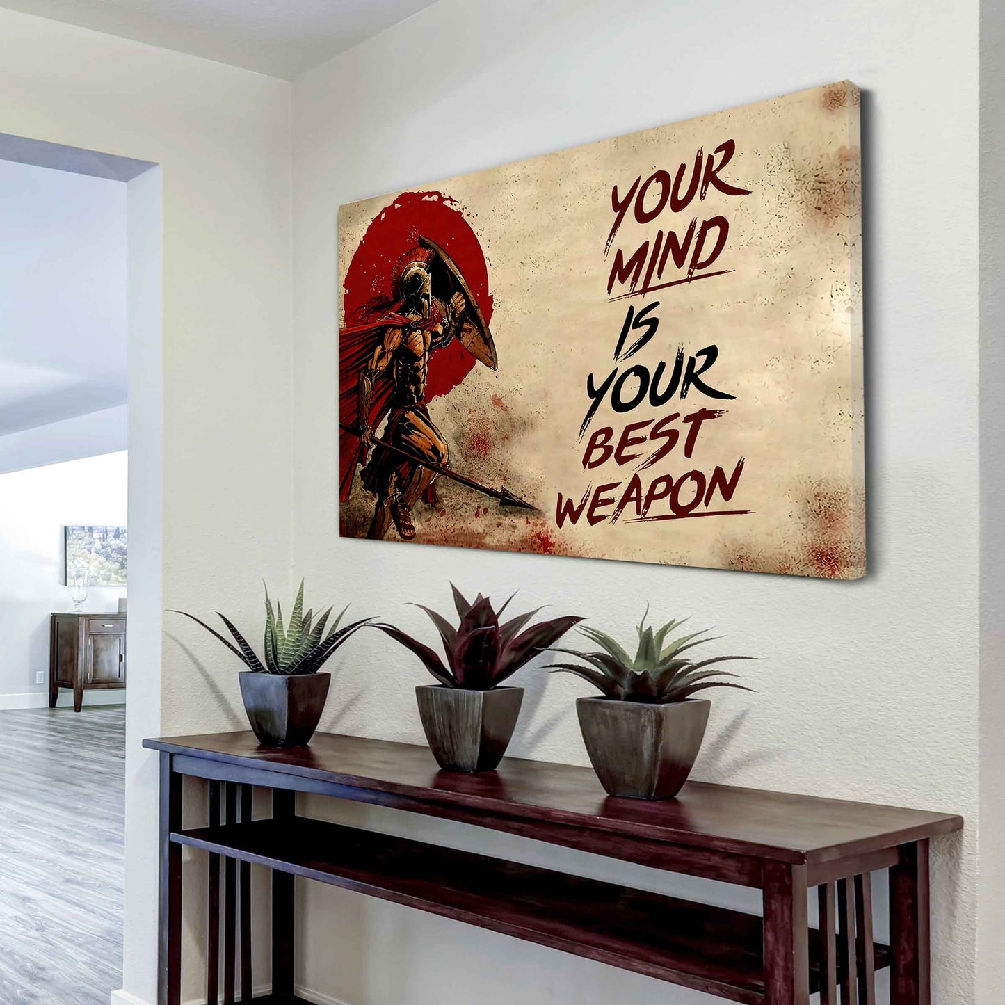 DRB Poster Canvas Your Mind Is Your Best Weapon Best Gift