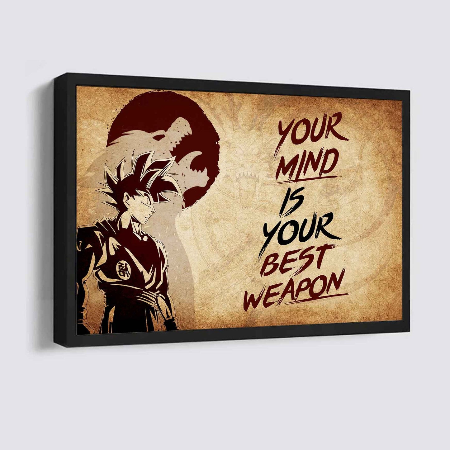 DRB Poster Canvas Your Mind Is Your Best Weapon Best Gift