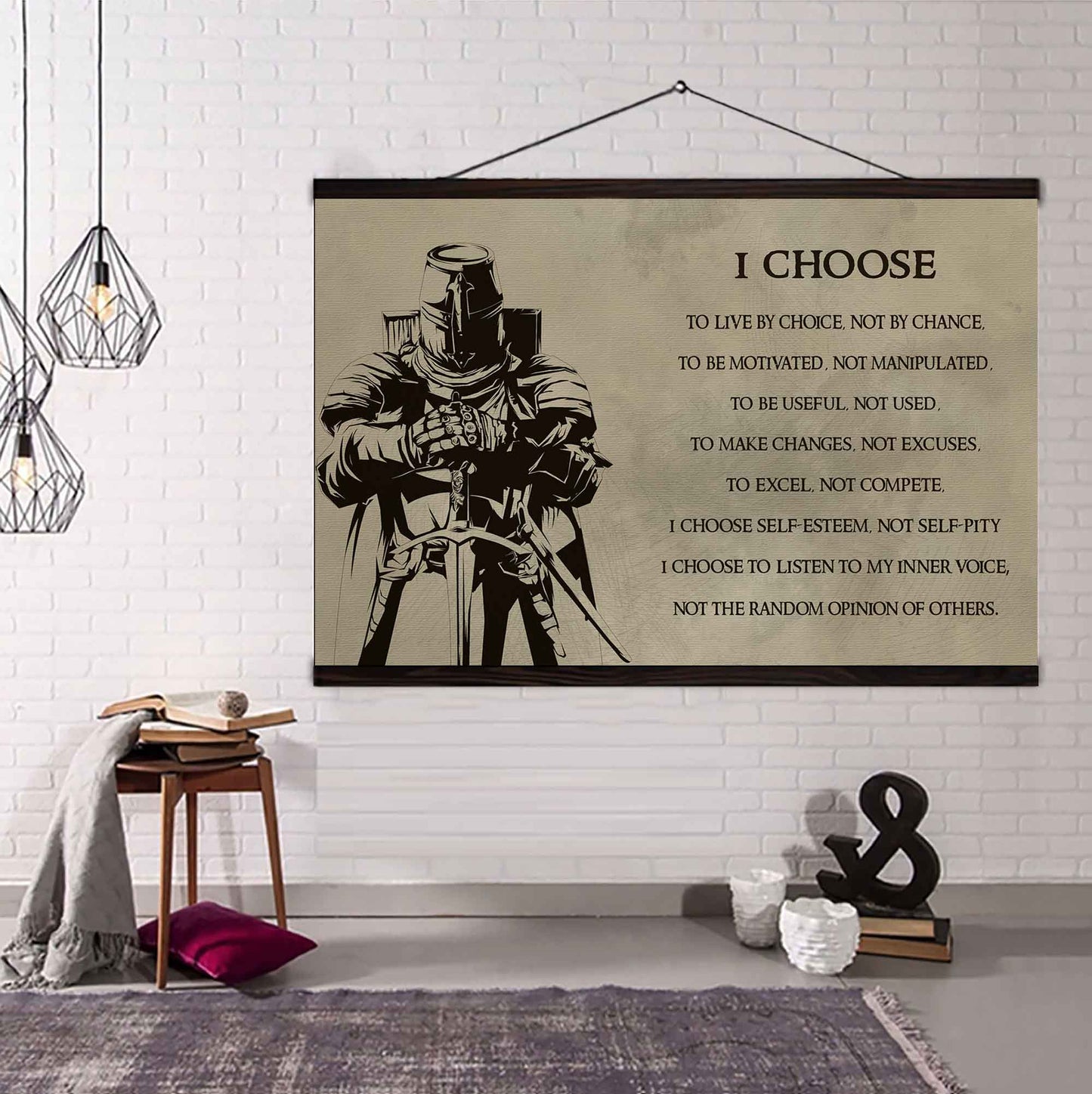 Motivational canvas-I Choose