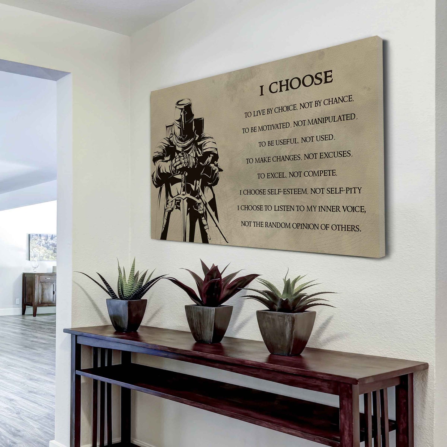 Motivational canvas-I Choose