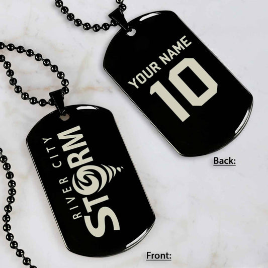 Personalized double side dog tag for customer from OL