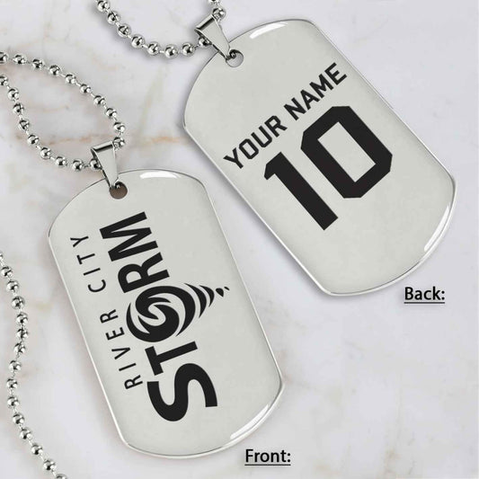 Personalized double side dog tag for customer from OL