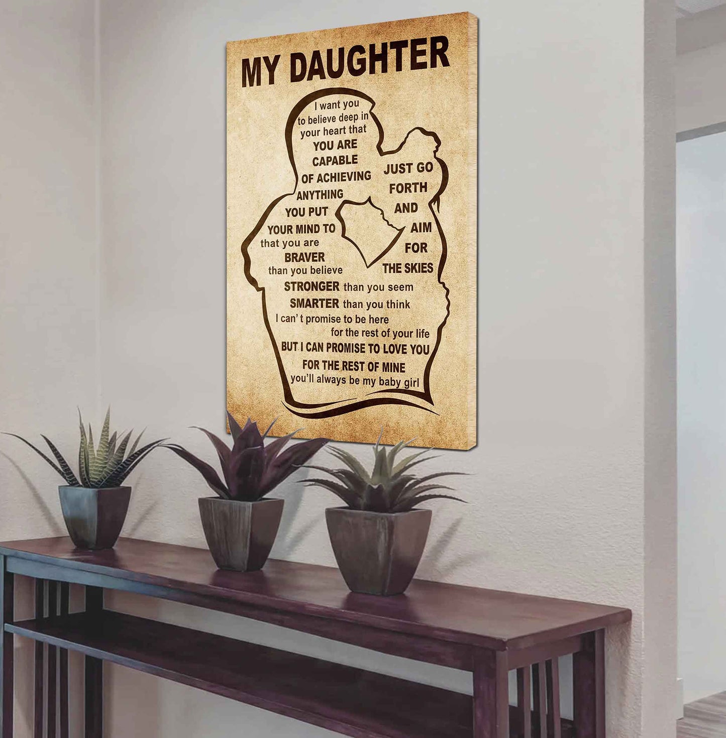 Personalized Family Poster Canvas That You Are Braver Than You Believe To My Son Gift From Dad Gift For Your Son