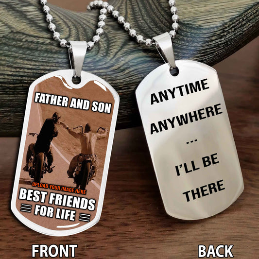 Personalized Biker Father And Son Gift For Son Motivation Quotes To My Son