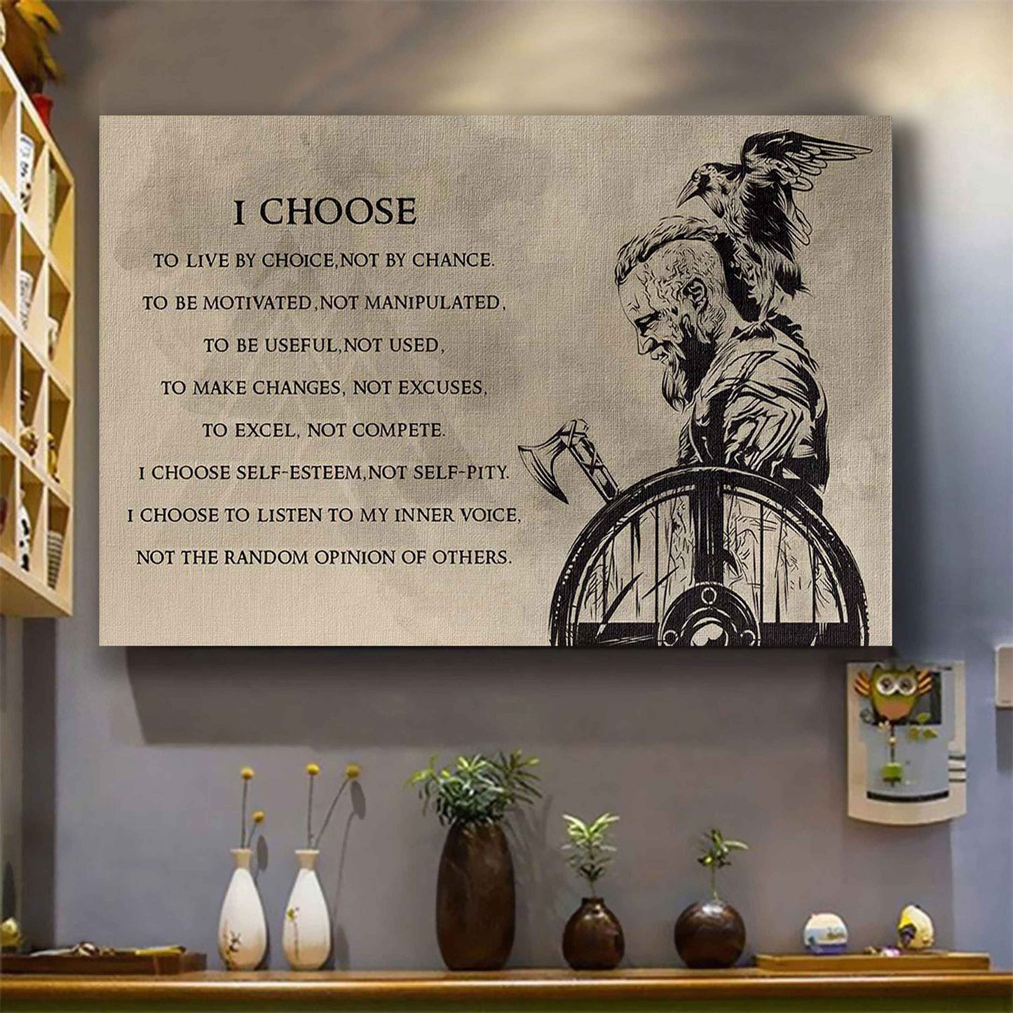 Motivational canvas-I Choose