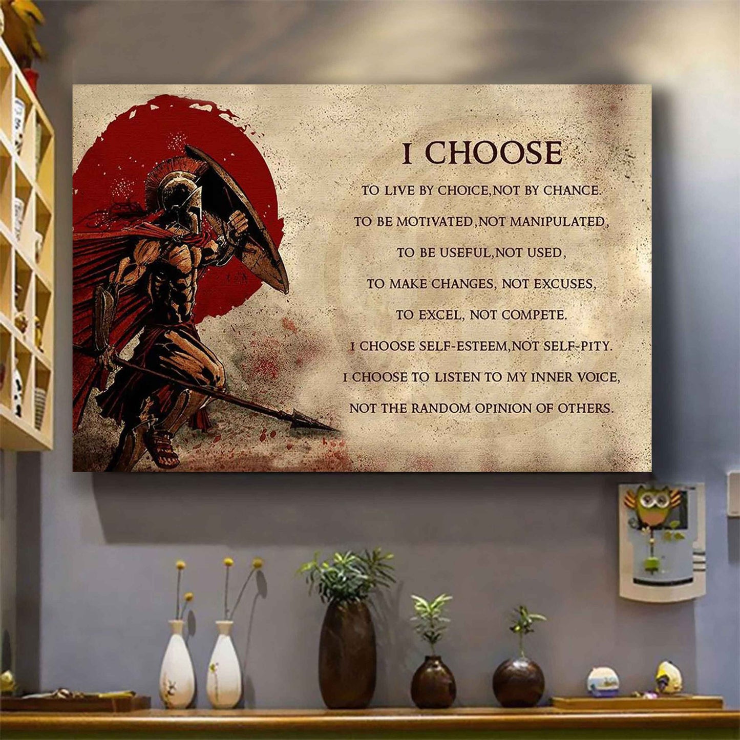 Motivational canvas-I Choose