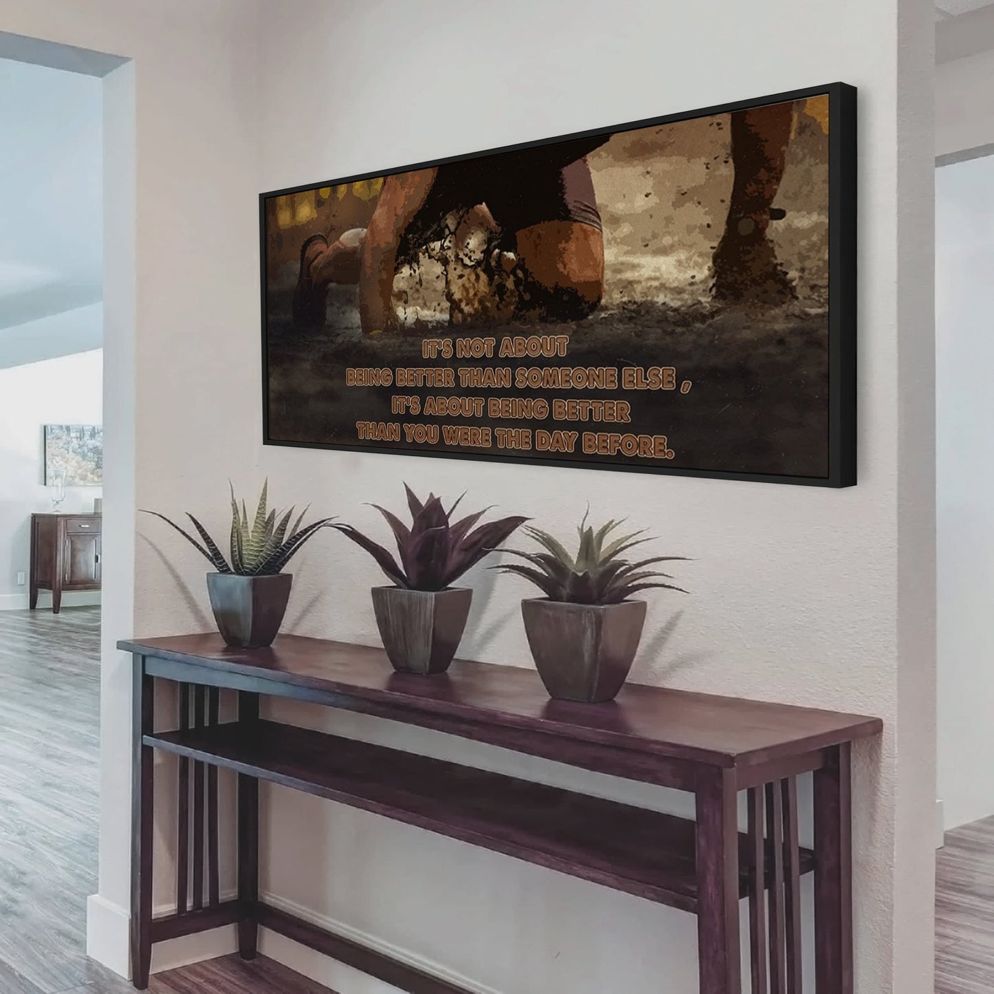 Customizable running It is not About Being Better Than Someone Else It is about being better than you were the day before