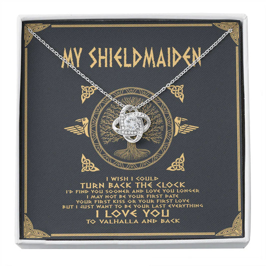 Viking love knot husband to wife i wish i could turn back the clock