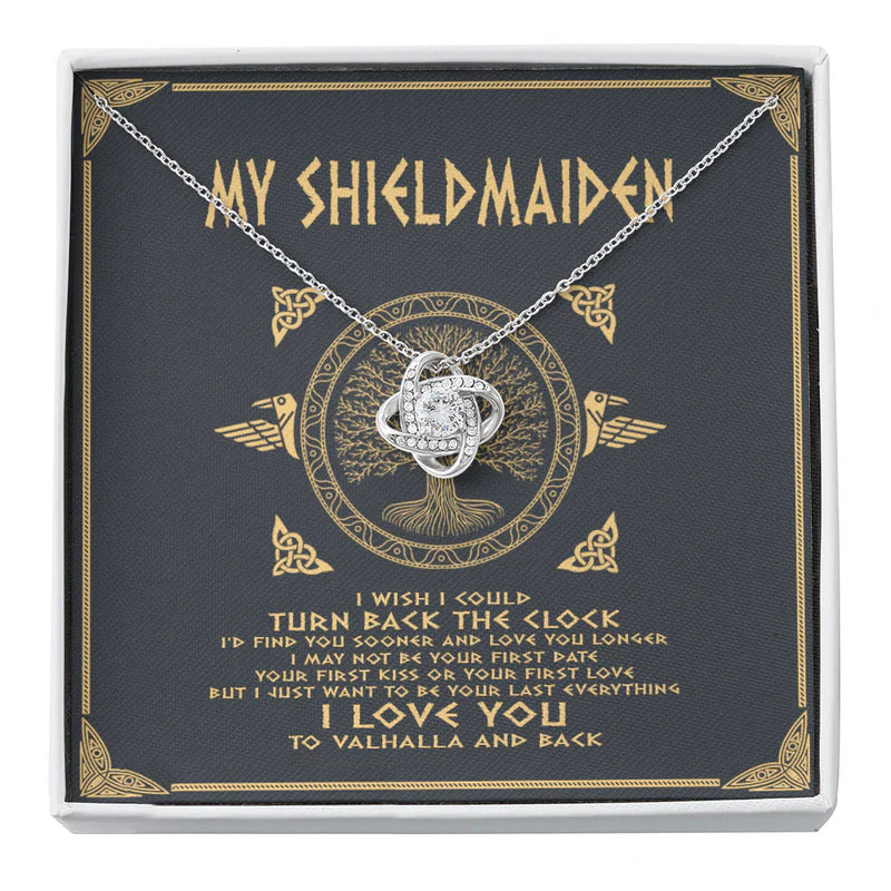 Viking love knot husband to wife i wish i could turn back the clock