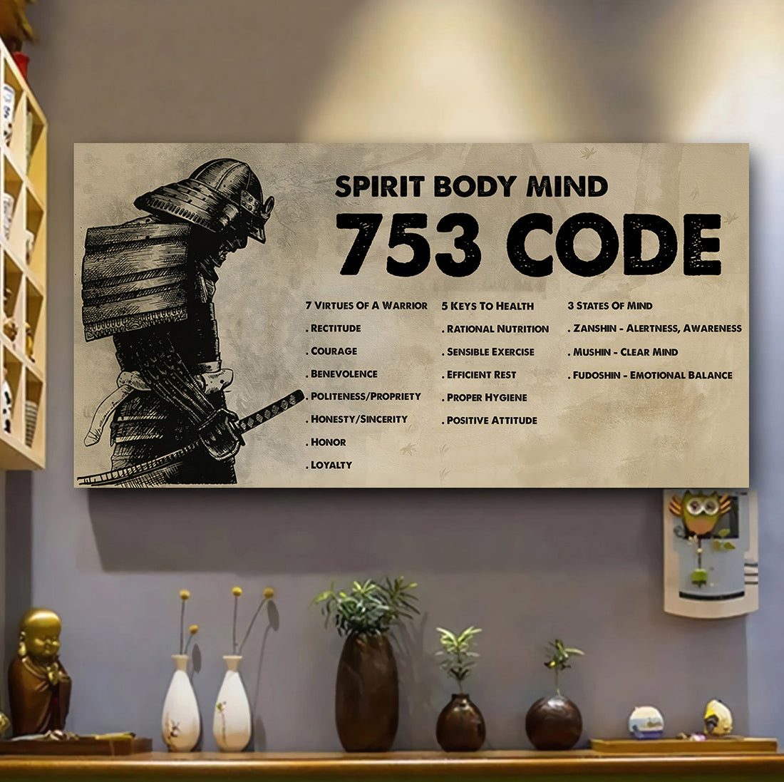 DRB GK Poster Canvas 7 5 3 Code Motivation Quotes