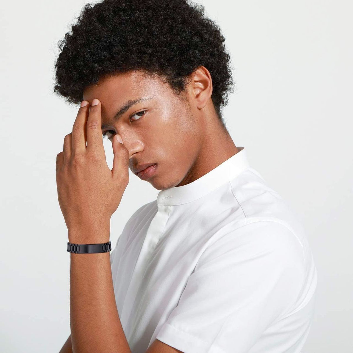 Spartan STO Personalized Double Sided Bracelet Father And Son Best Friends For Life - Message on the back side