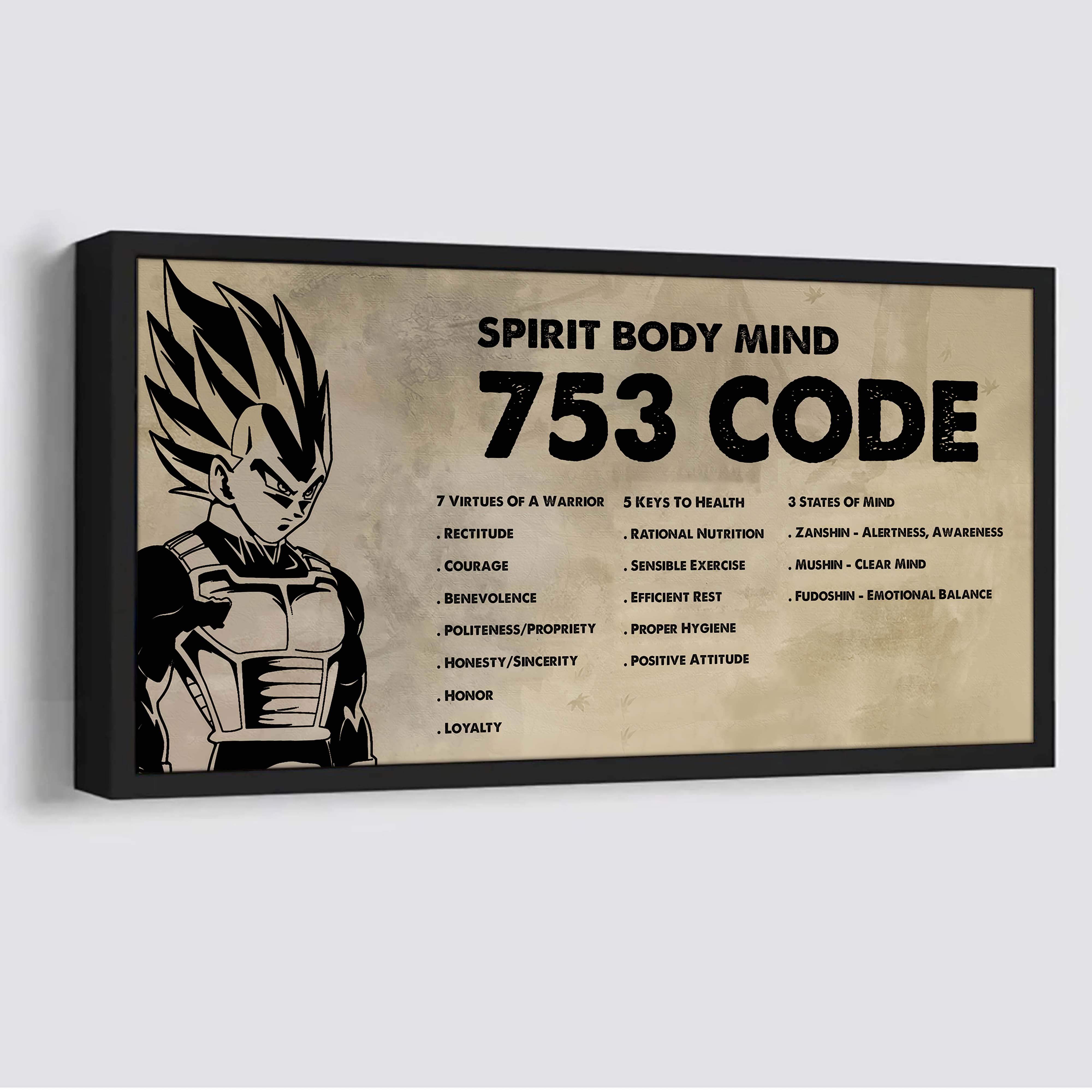 GK Horizontal Poster Canvas 7 5 3 Code