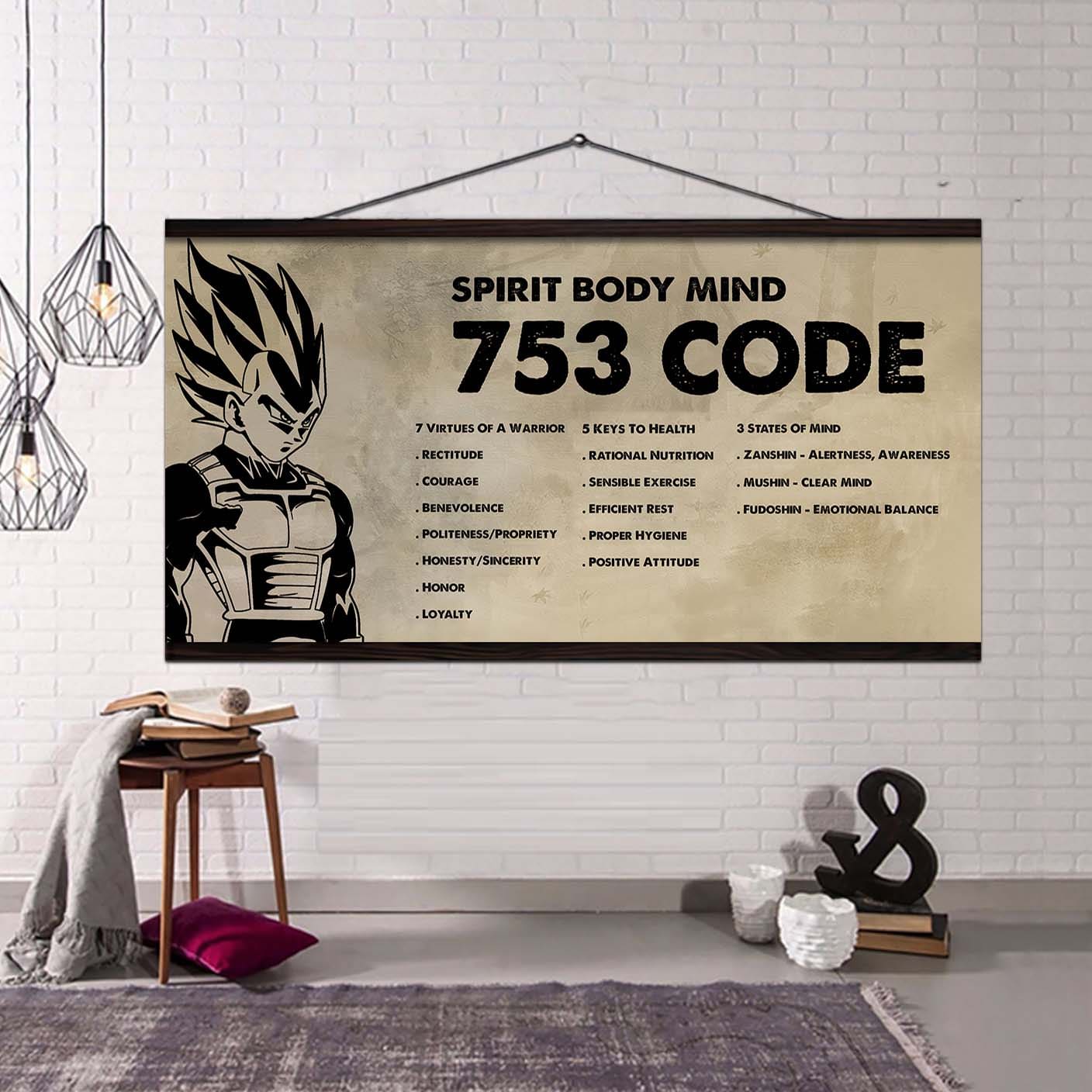 VG Horizontal Poster Canvas 7 5 3 Code