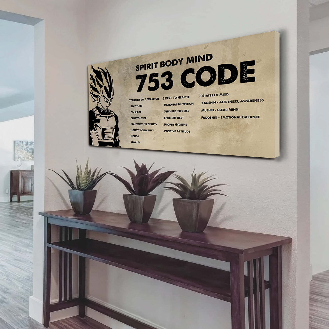 DRB GK Poster Canvas 7 5 3 Code Motivation Quotes
