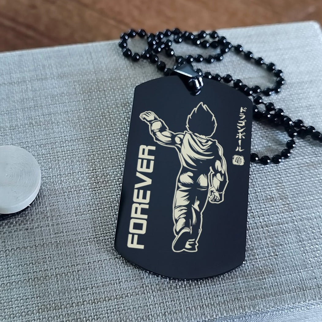 New Brother Double Sided Engraved Dog Tag Brothers Forever