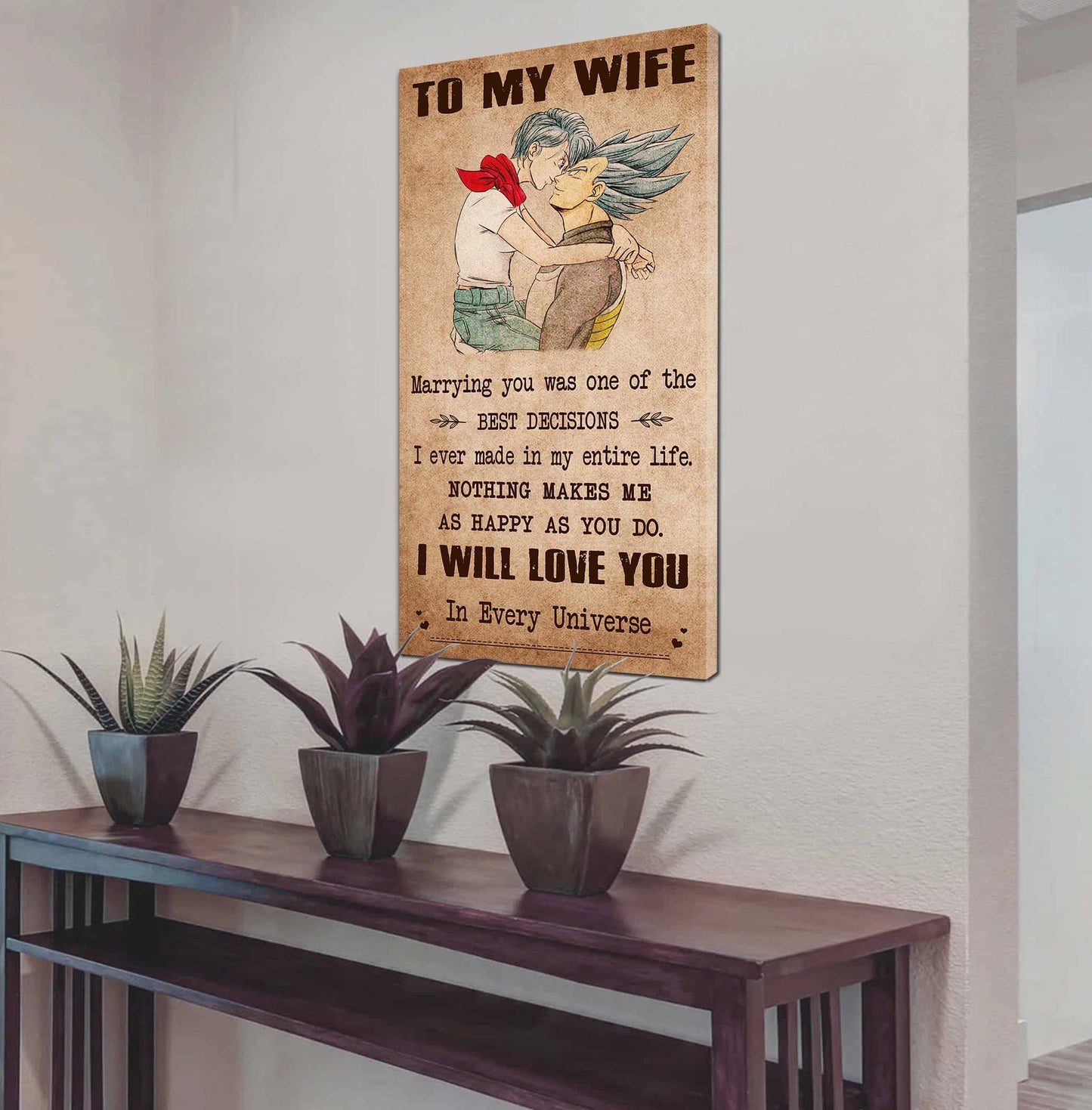 VGT-Valentine gifts-Husband to Wife-Vegeta-I wish I could turn back the clock