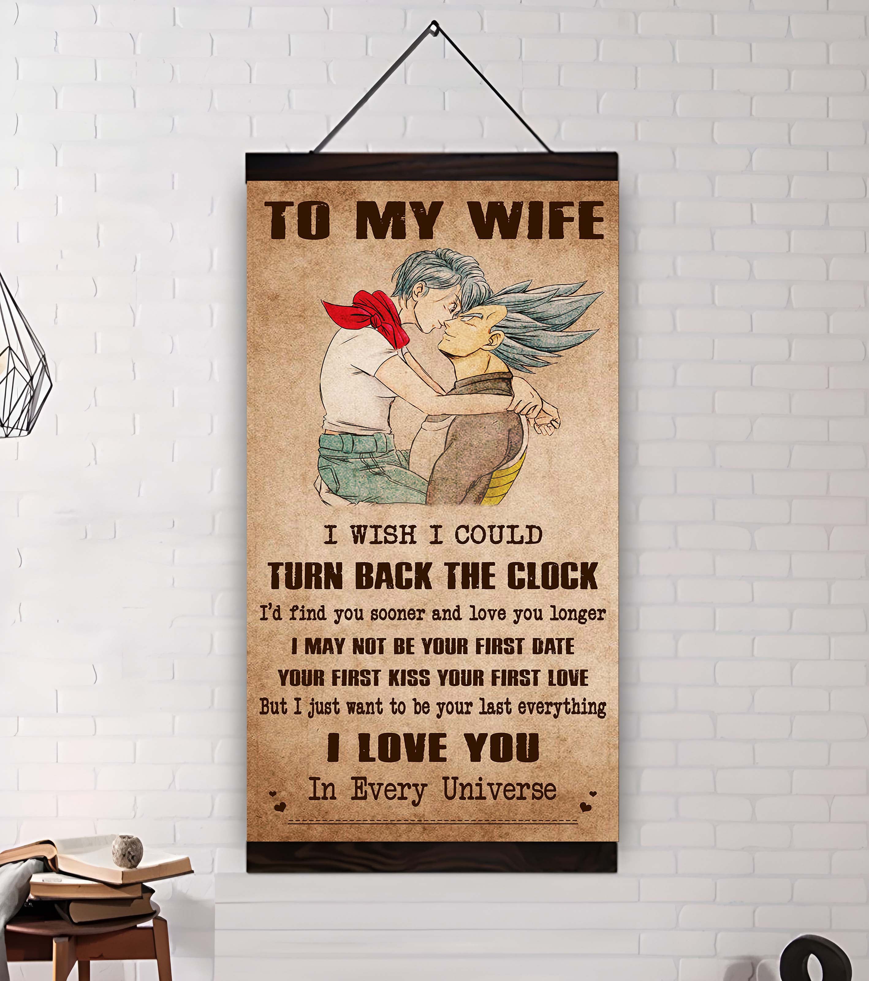 VGT-Valentine gifts-Husband to Wife-Vegeta-I wish I could turn back the clock