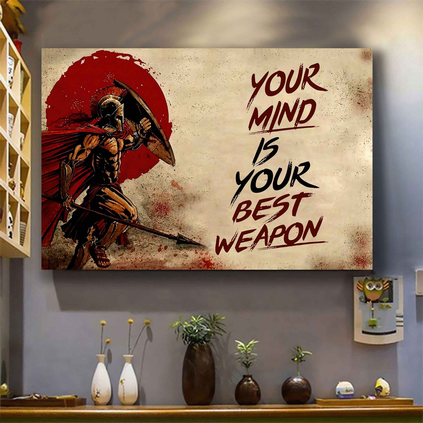 DRB Poster Canvas Your Mind Is Your Best Weapon Best Gift