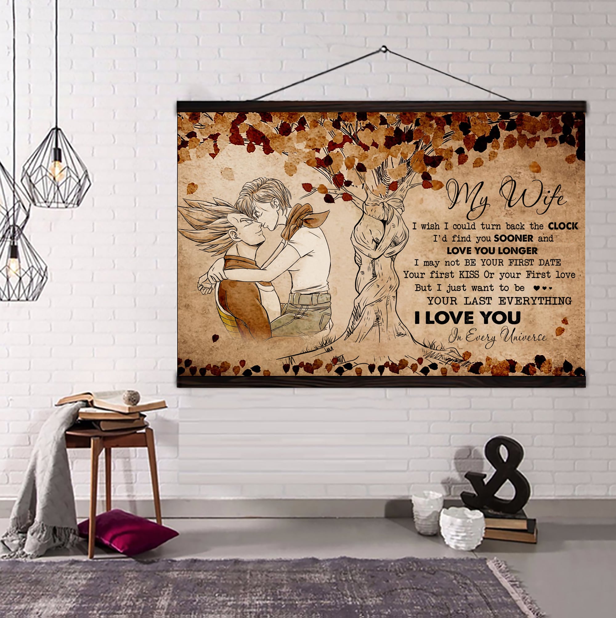 Poster canvas To my Wife- Marrying you was one of the best decision I ever made