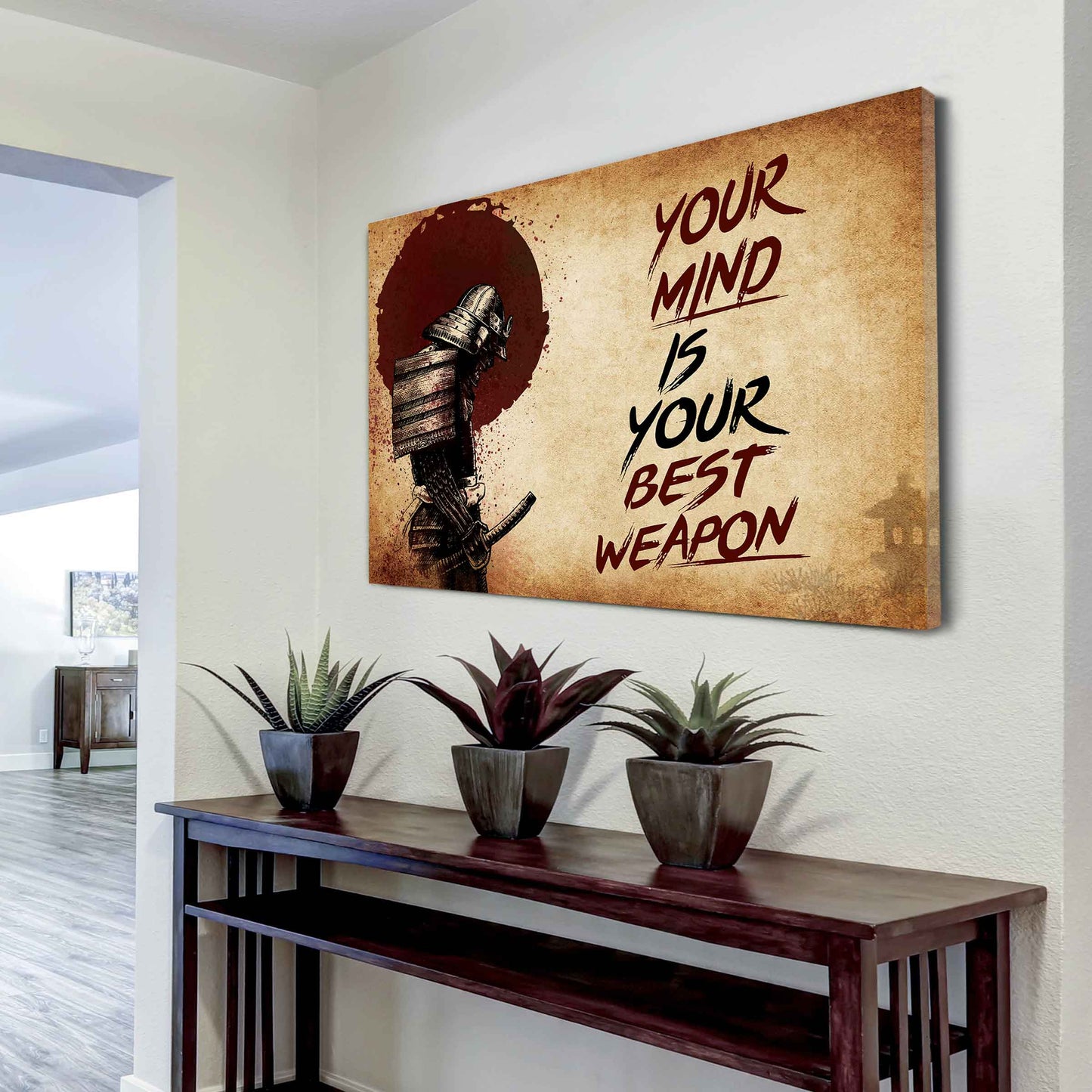 Viking Poster Canvas Your Mind Is Your Best Weapon Best Gift