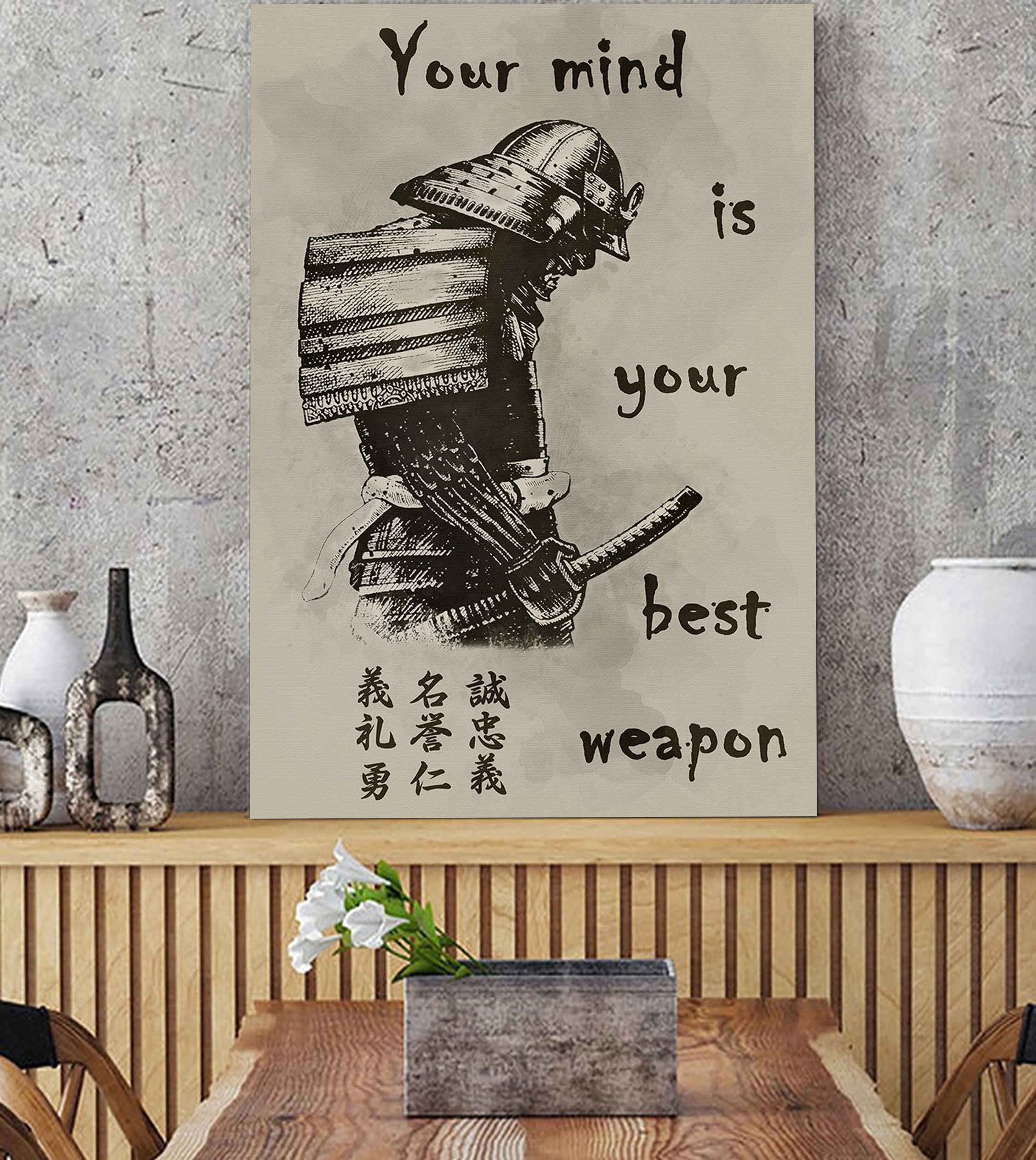 Your mind is your best weapon