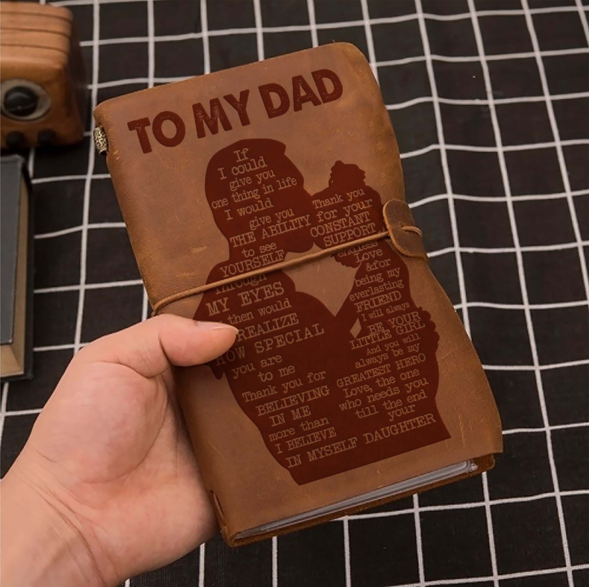 Family Journal  If I Could Give You One Thing In Life For Dad For Mom From Son and Daughter