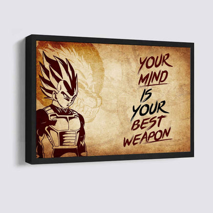 Viking Poster Canvas Your Mind Is Your Best Weapon Best Gift