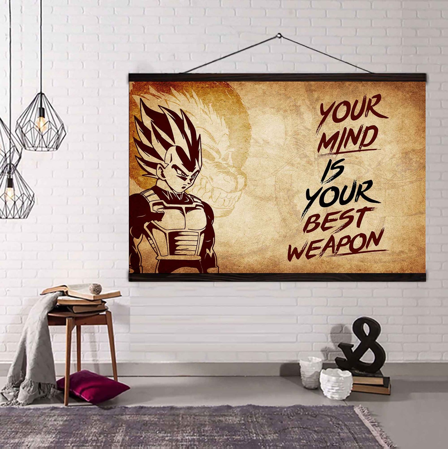 Viking Poster Canvas Your Mind Is Your Best Weapon Best Gift