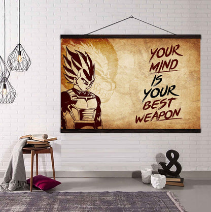 Viking Poster Canvas Your Mind Is Your Best Weapon Best Gift