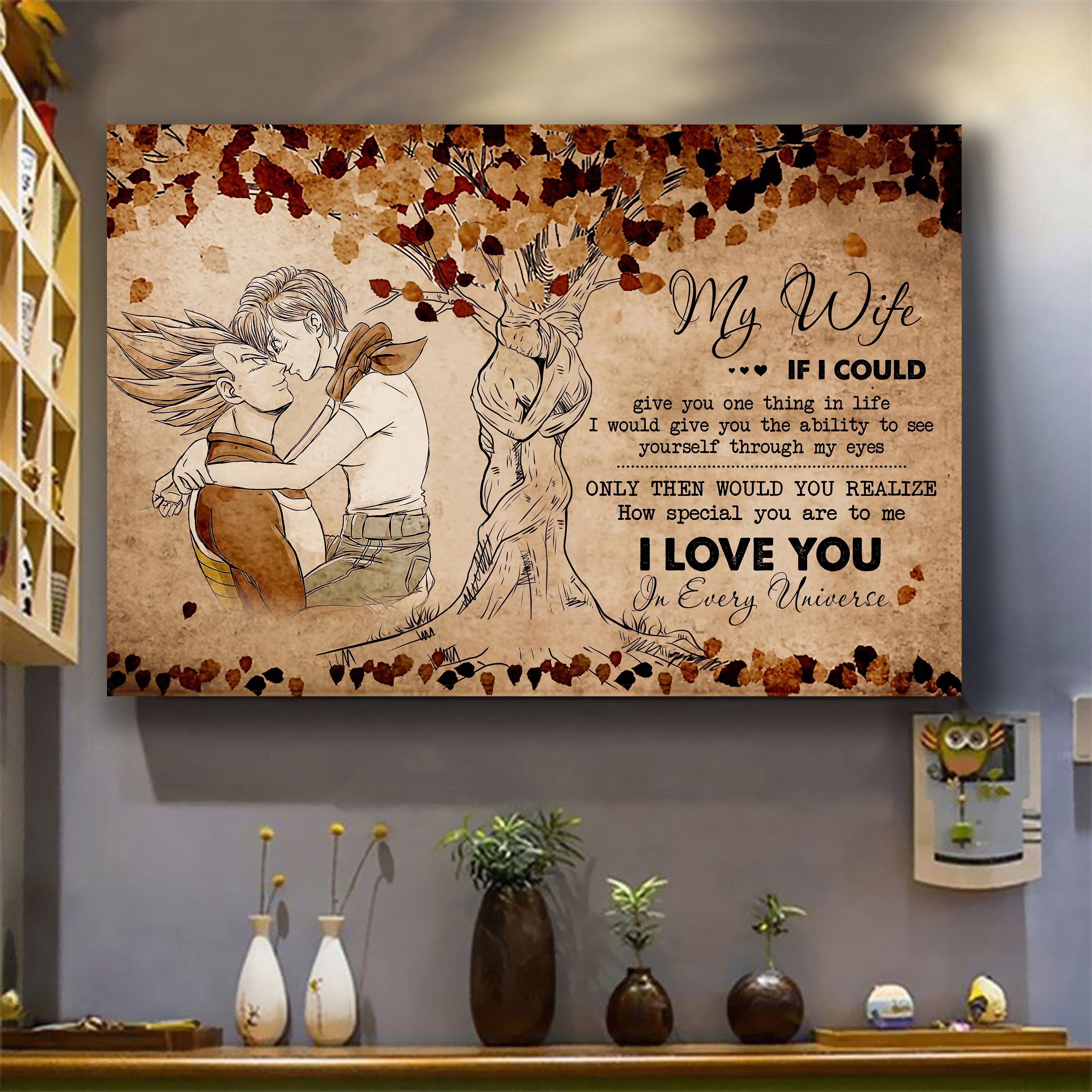 Poster canvas To my Wife- Marrying you was one of the best decision I ever made