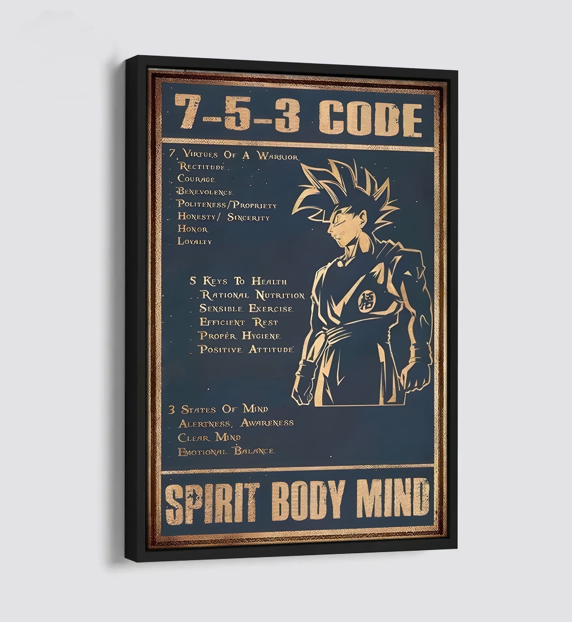 7 5 3 Code- Spirit body mind-DRB