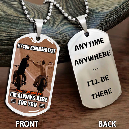 Personalized Biker Father And Son Gift For Son Motivation Quotes To My Son