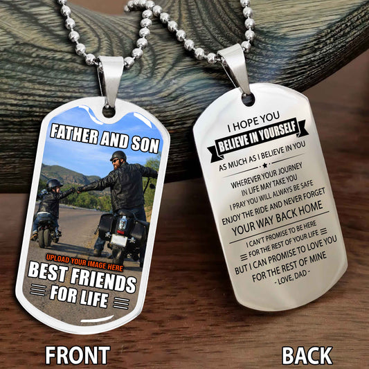 Personalized Biker Father And Son Gift For Son Motivation Quotes To My Son Best Gift For Your Boy