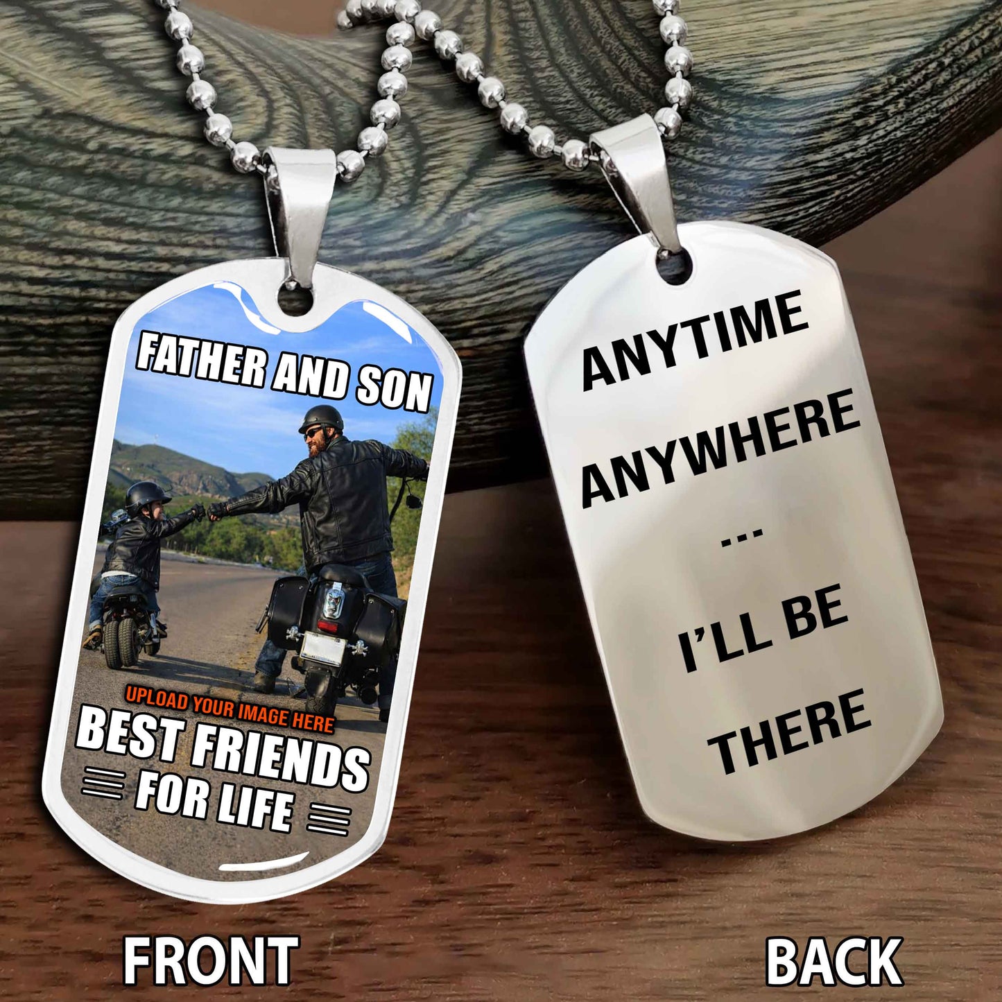 Personalized Biker Father And Son Gift For Son Motivation Quotes To My Son Best Gift For Your Boy