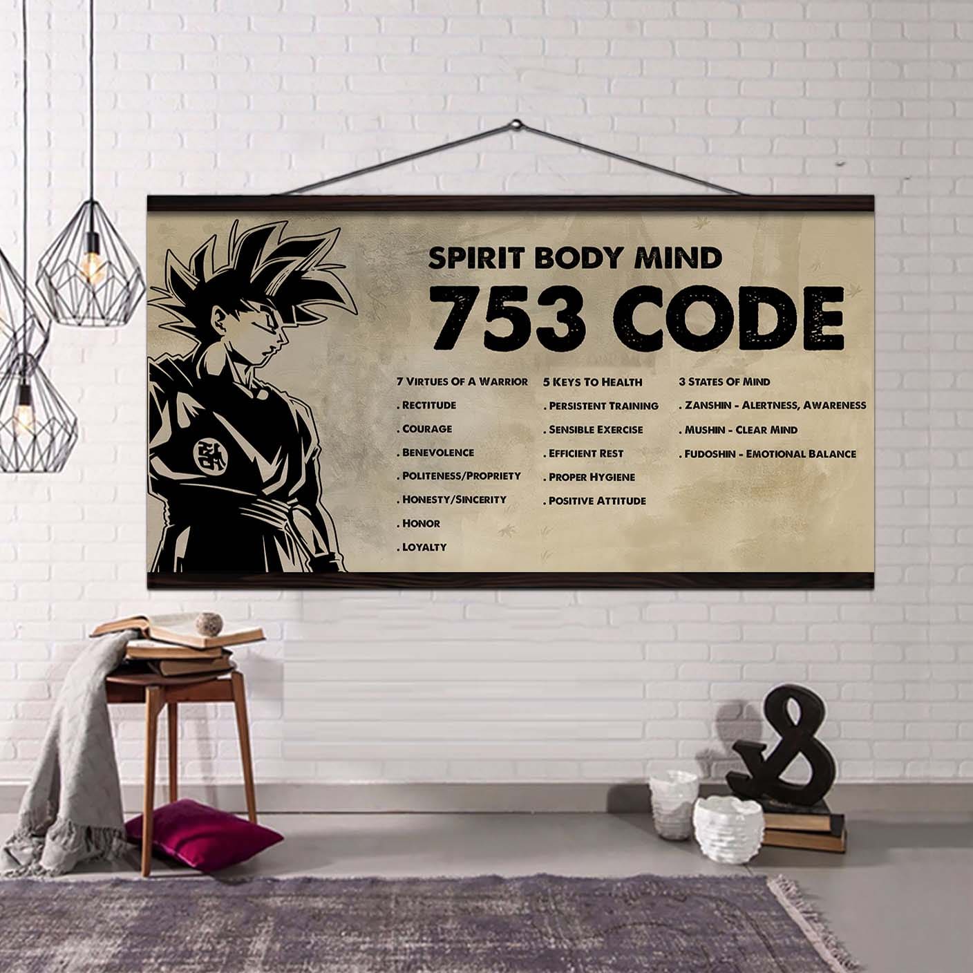 VG Horizontal Poster Canvas 7 5 3 Code