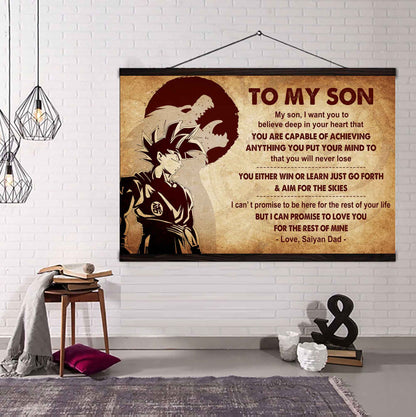 Viking Poster Canvas You Will Never Lose You Either Win Or Learn From Dad To Son