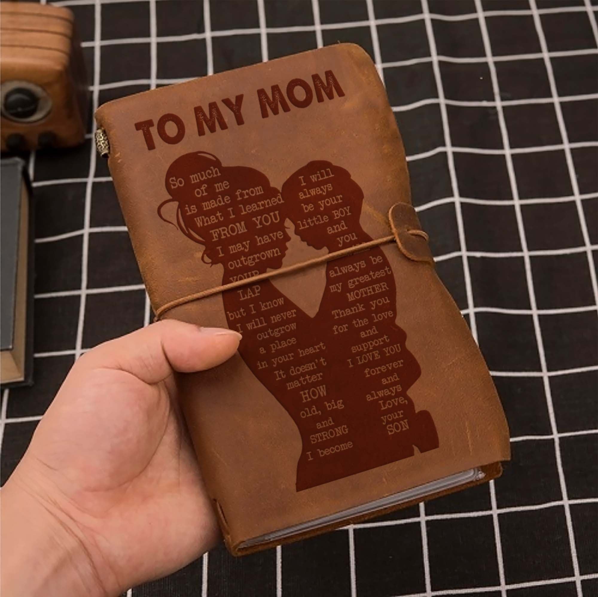 Family Journal Gift For Your Mom Gift From Son I Will Always Be Your Little Boy Love You Forever And Always