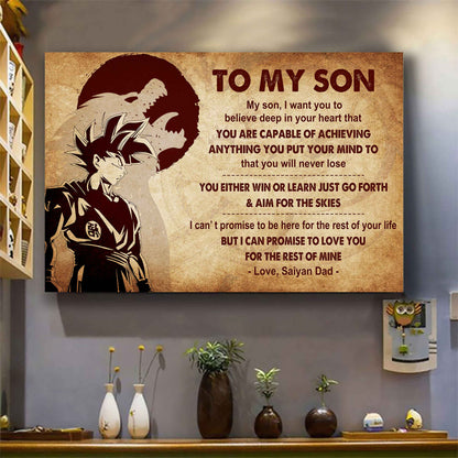 Viking Poster Canvas You Will Never Lose You Either Win Or Learn From Dad To Son