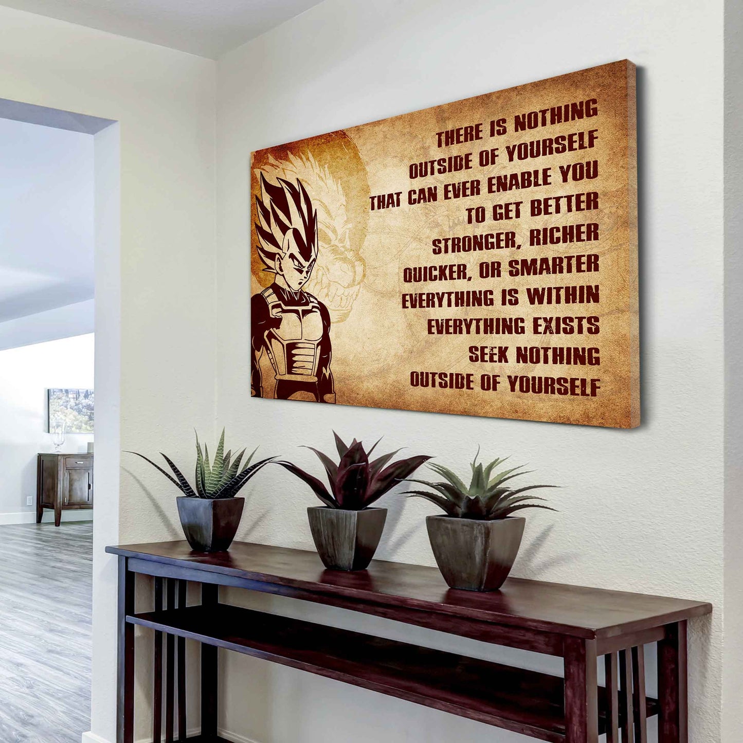 DRB Poster Canvas There Is Nothing Outside Of Yourself Best Gift With Motivation Quotes