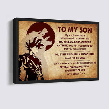 Viking Poster Canvas You Will Never Lose You Either Win Or Learn From Dad To Son