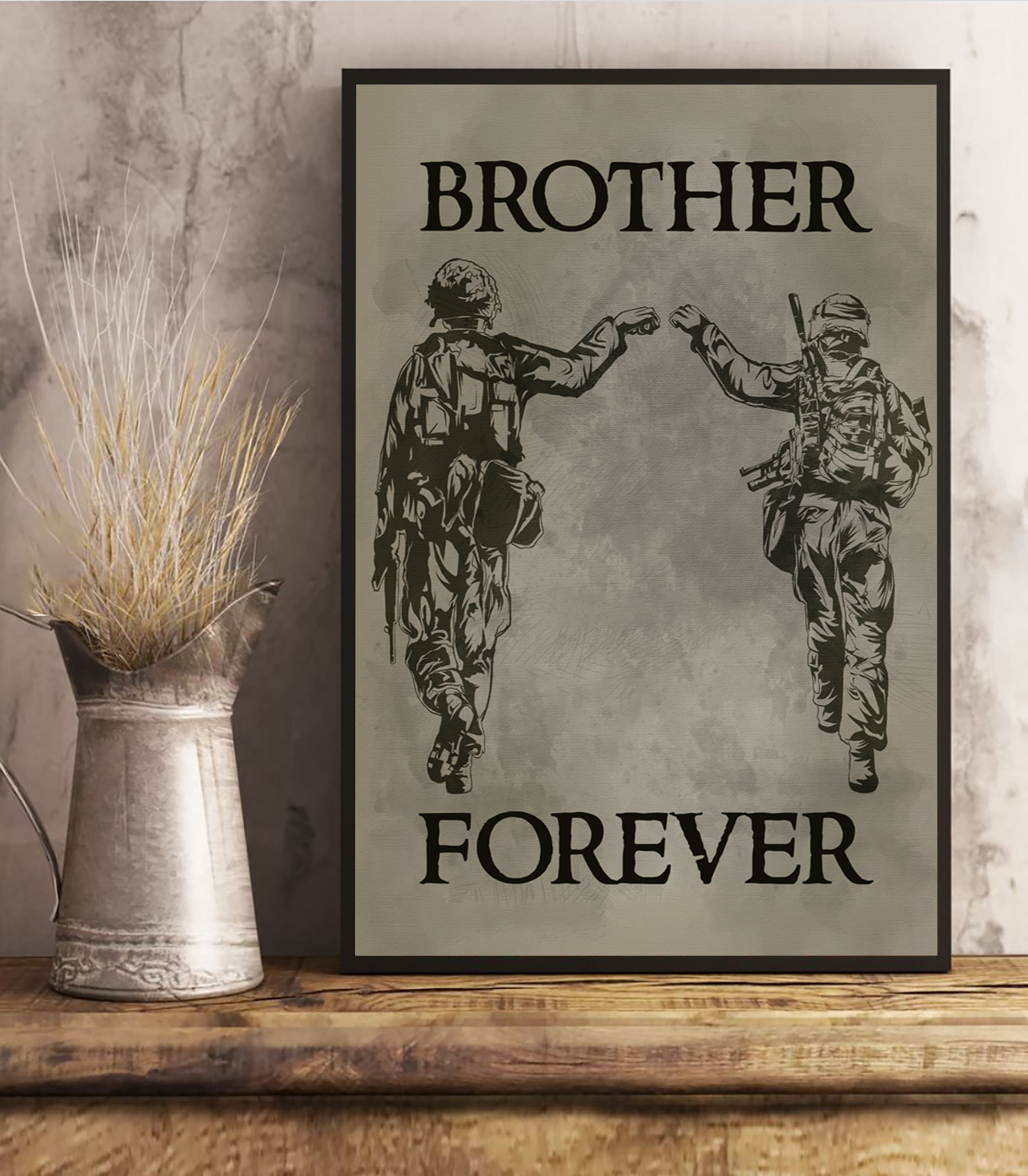 Canvas Call on me brother, Brother Forever