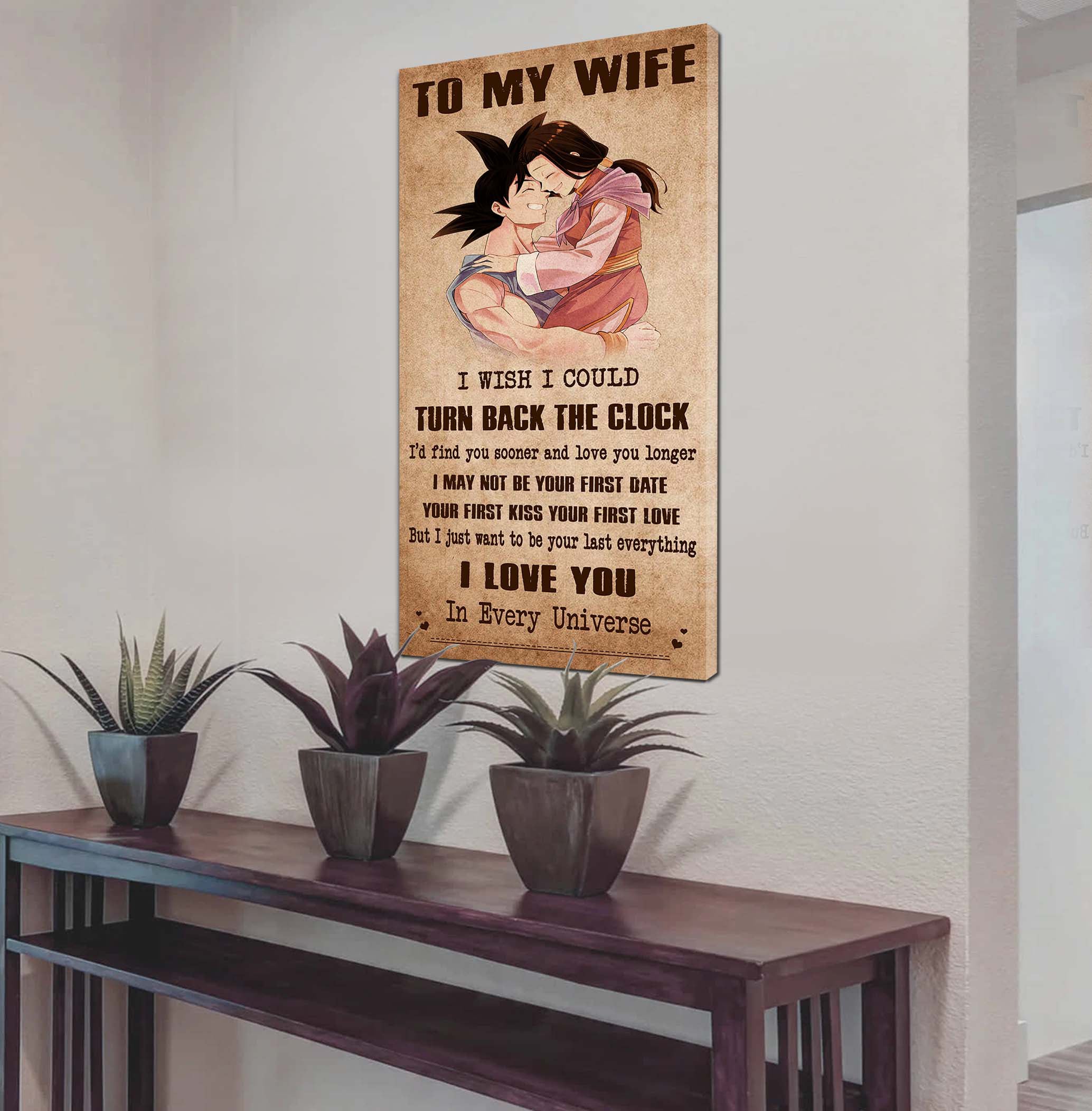 VGT-Valentine gifts-Husband to Wife-Vegeta-I wish I could turn back the clock